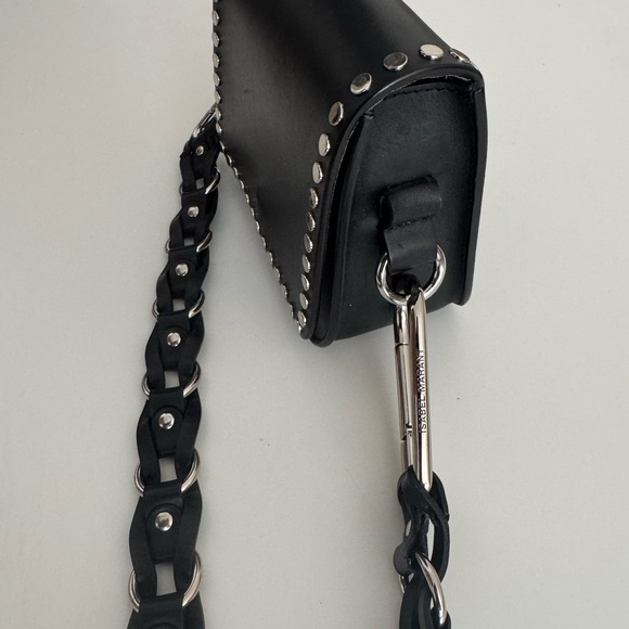 Isabel Marant Black Studded Crossbody Bag - Picture 8 of 14